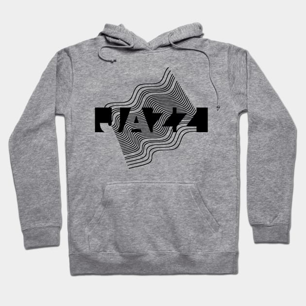 Jazz logo lines Hoodie by lkn